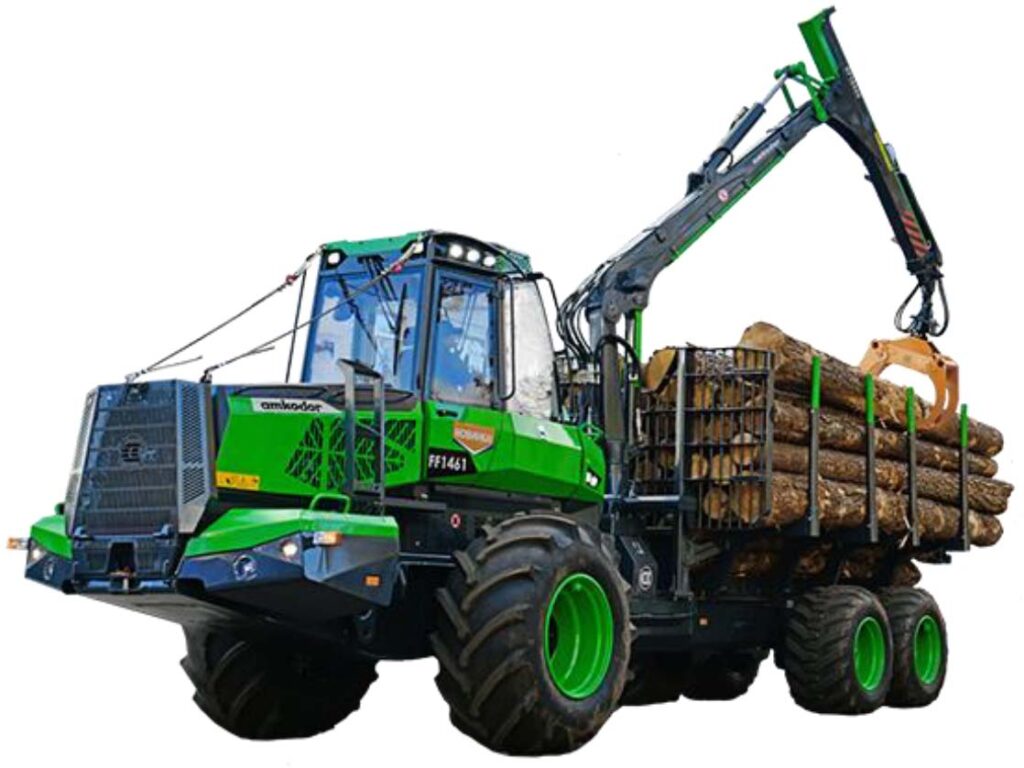 Форвардер АМКОДОР FF1461 с колесной формулой 6х6