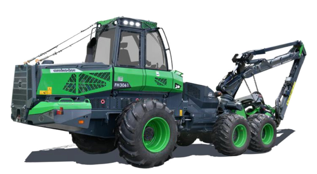 Харвестер АМКОДОР FH3061 с колесной формулой 6х6
